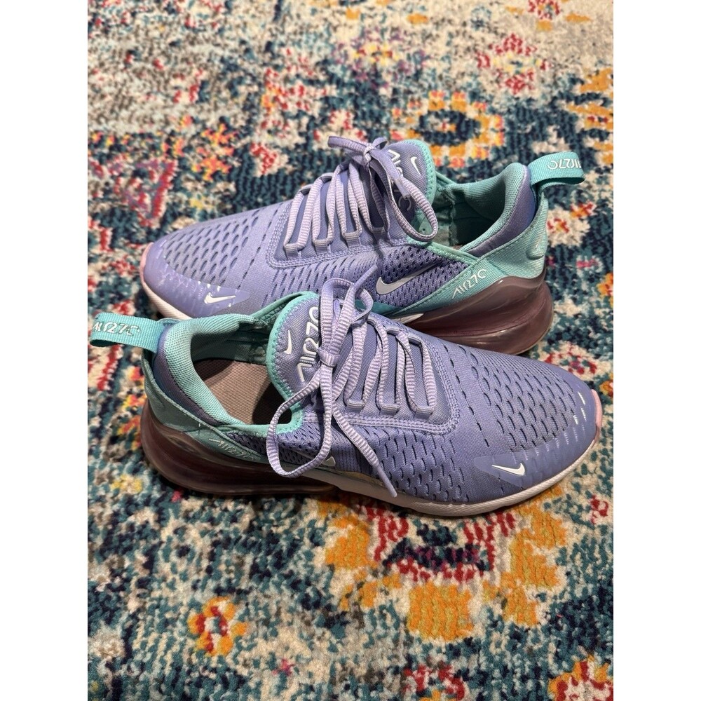 Nike Air Max 270 Twilight Pulse Light Sneakers BV1236-400 Size 6 Youth/7.5 Women